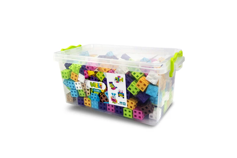 Bloques Meli · Cube Edu 300 piezas Pastel