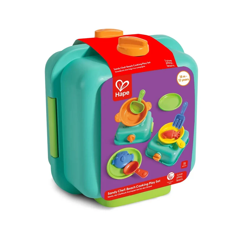 Sandy Chef - Set de cocina para arena · Hape