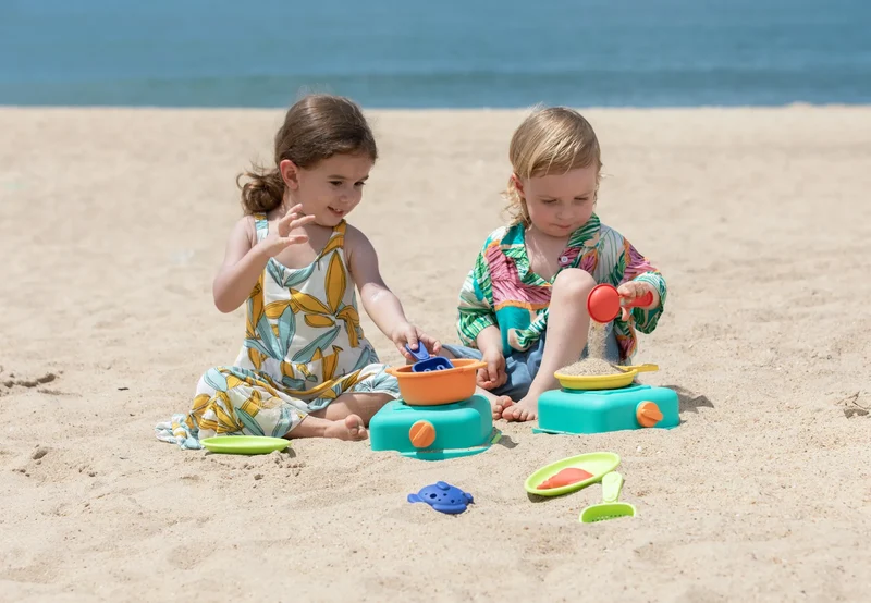 Sandy Chef - Set de cocina para arena · Hape