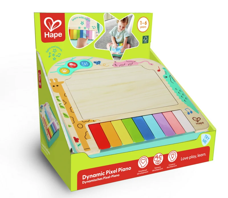 Pixel piano · Hape