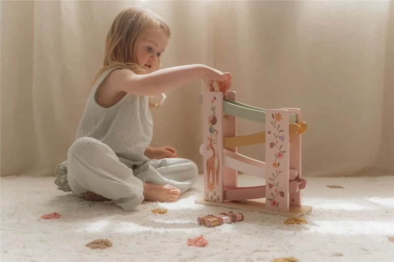 Rampa de carreras FSC Rosa Fairy Garden · Little Dutch