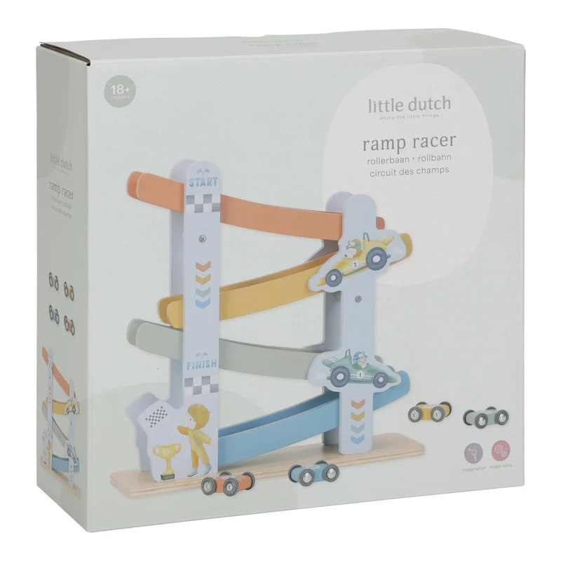 Rampa de carreras FSC Azul · Little Dutch