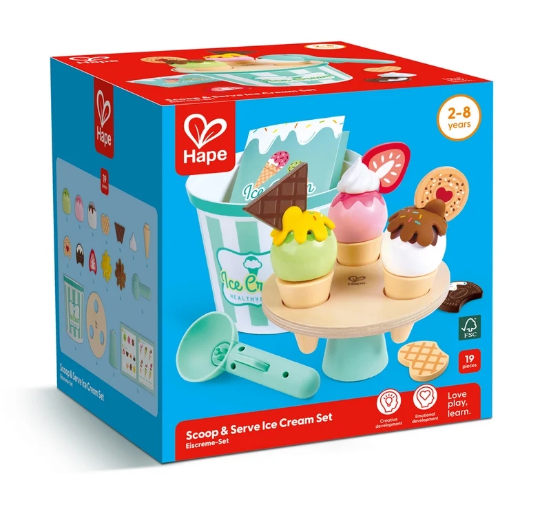 Juego de Helado Scoop & Serve · Hape