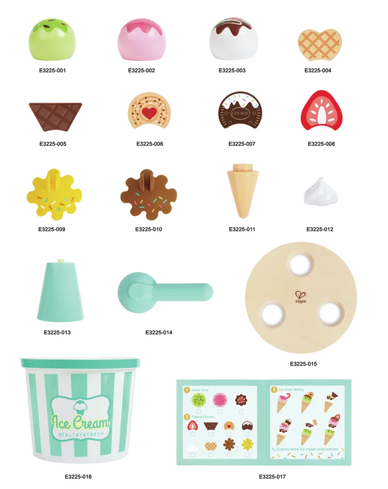 Juego de Helado Scoop & Serve · Hape