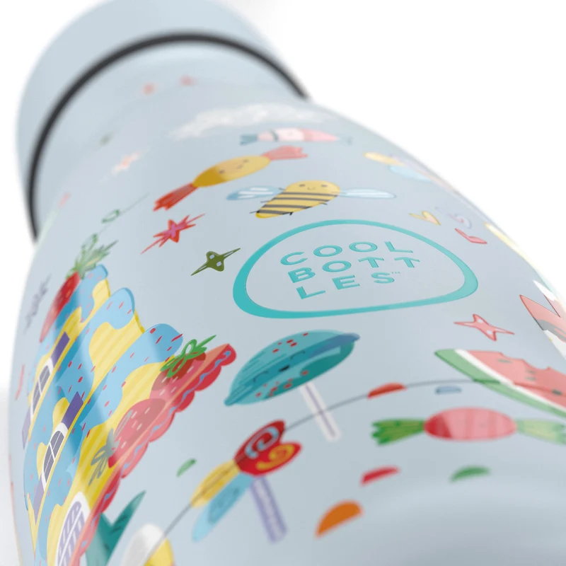 Botella Acero Candy Land 350ml · Cool Bottles