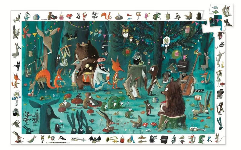 Puzzle Observación La orquesta · Djeco