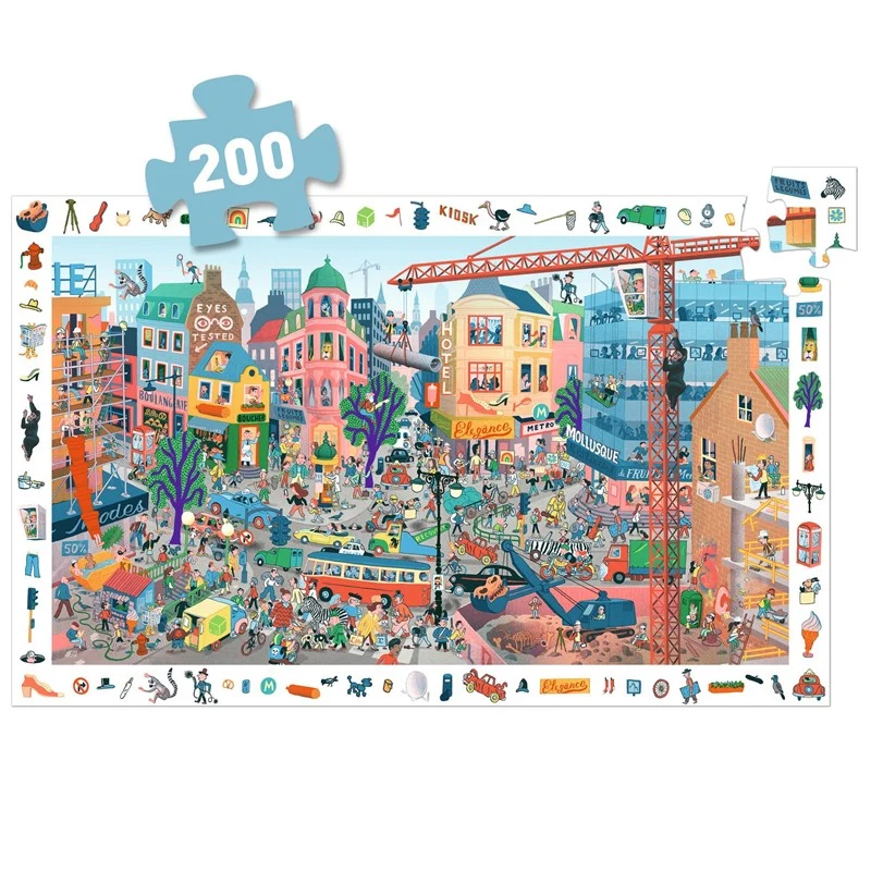 Puzzle Observación · La ciudad