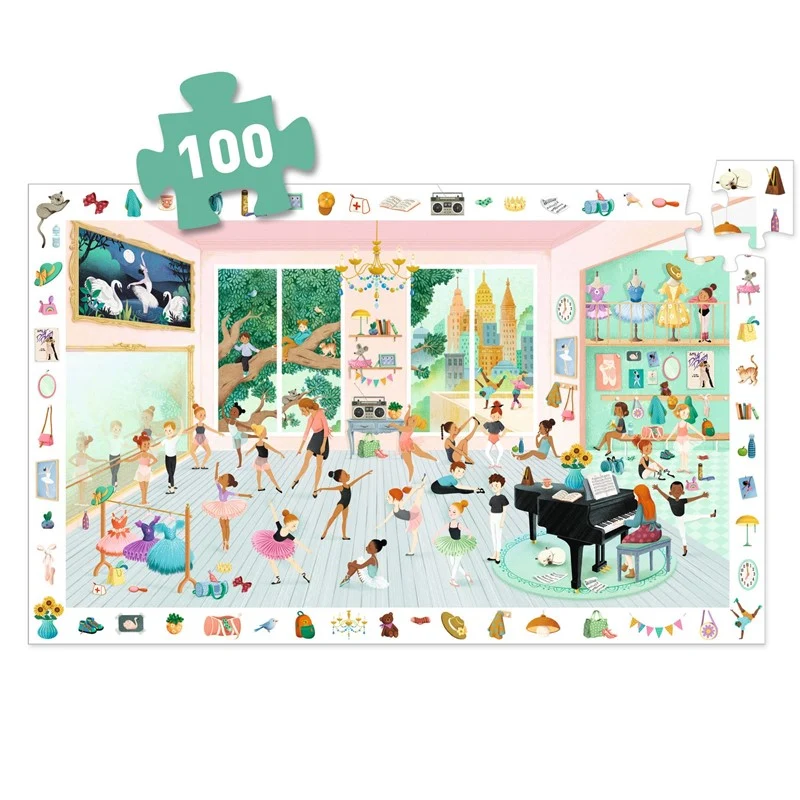 Puzzle Observación · Escuela de baile