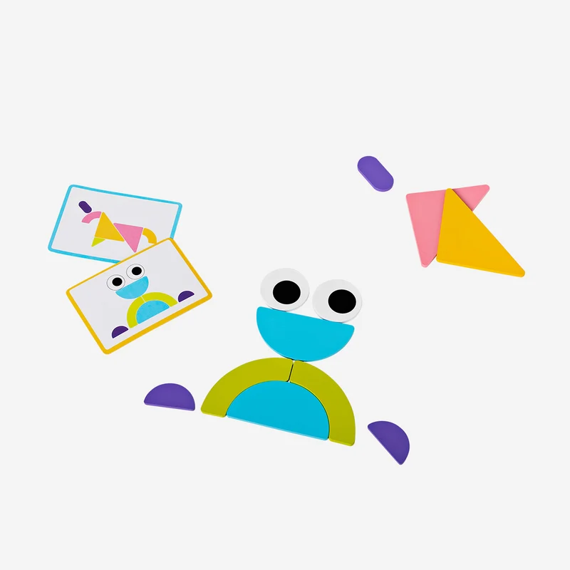 Building blocks and image cards