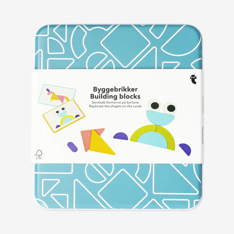 Building blocks and image cards