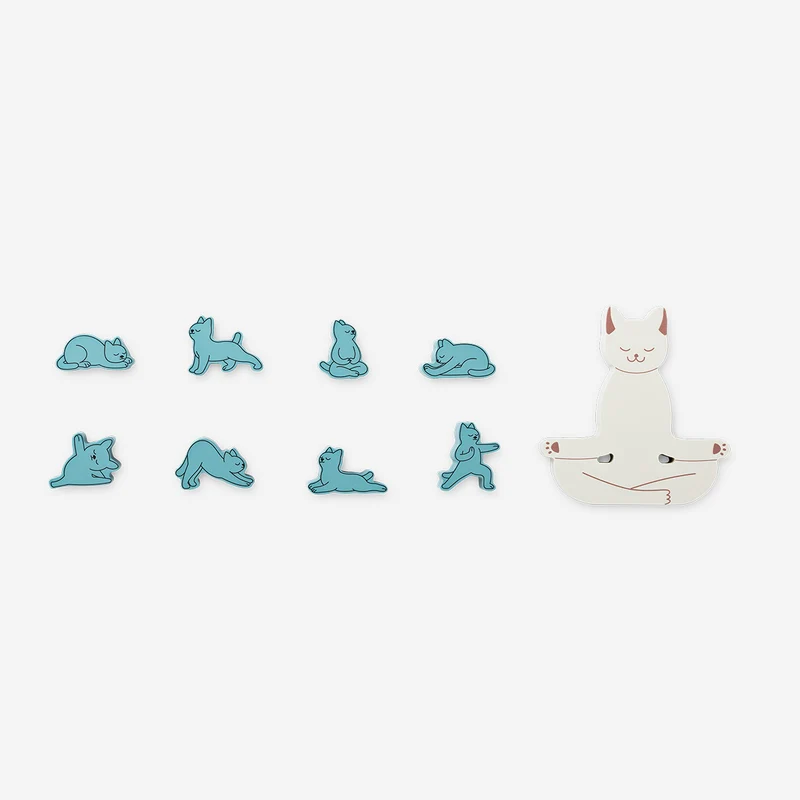 Stacking yoga cats game