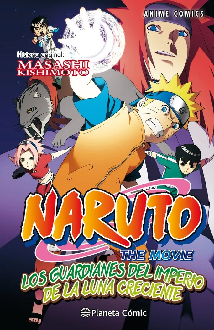 Naruto Anime Comic 4 los Guardianes del Imperio de Luna Cre (ES)