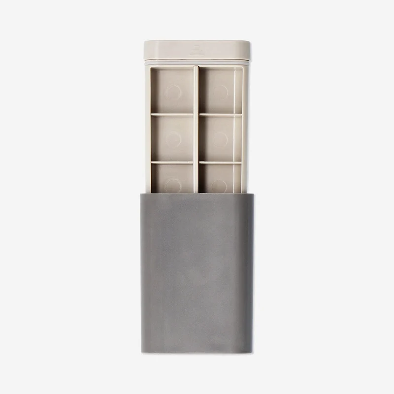 Grey pill organiser
