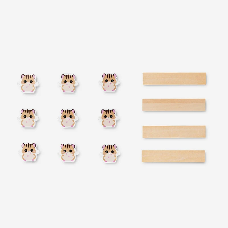 Stacking hamsters game