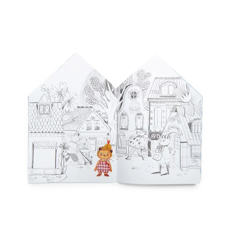 Cuaderno de pegatinas Minouchkas · Moulin Roty