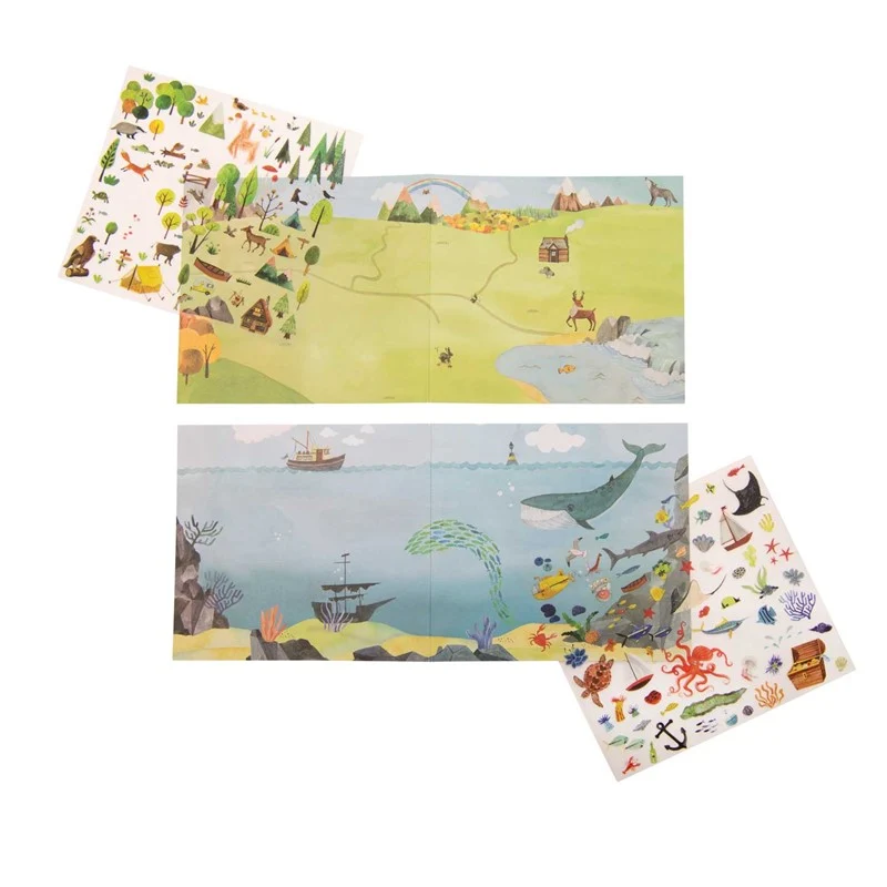 Calcomanías El Explorador · Moulin Roty