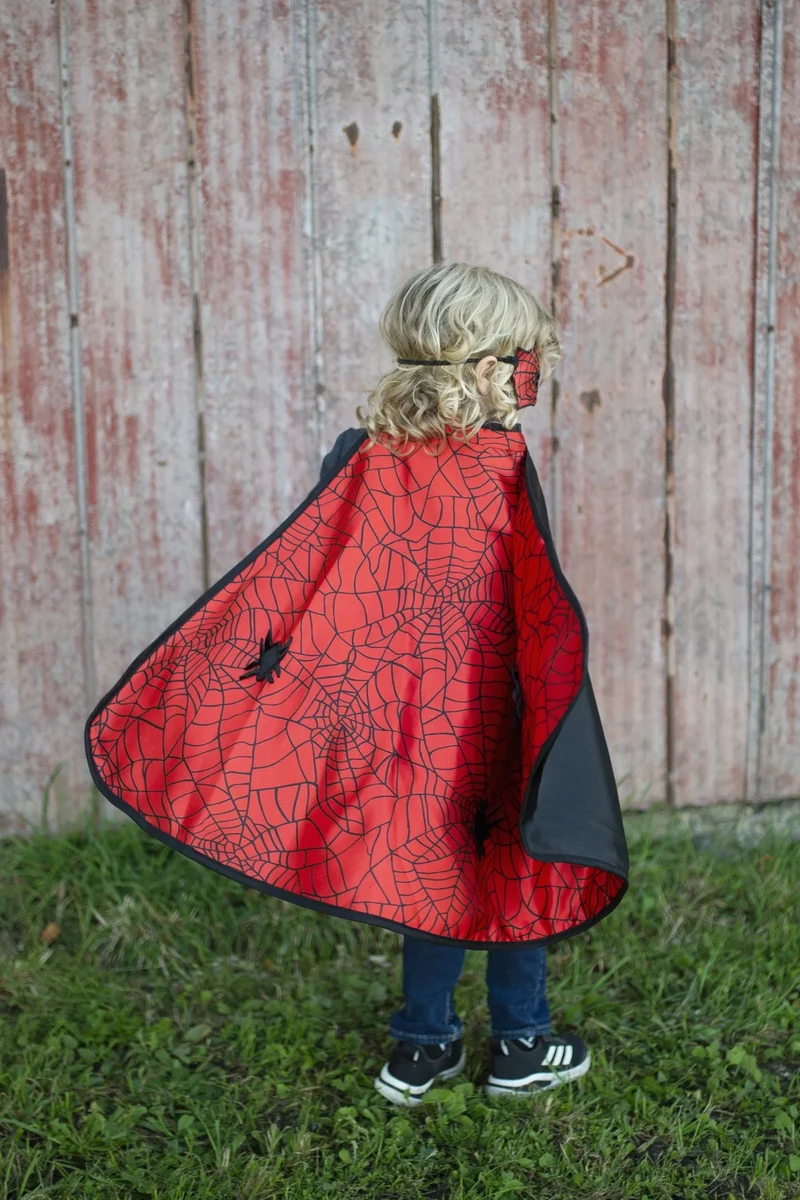 Capa Reversible Spiderman/Batman Great Pretenders 3-4 años
