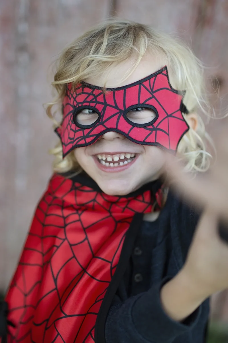 Capa Reversible Spiderman/Batman Great Pretenders 3-4 años