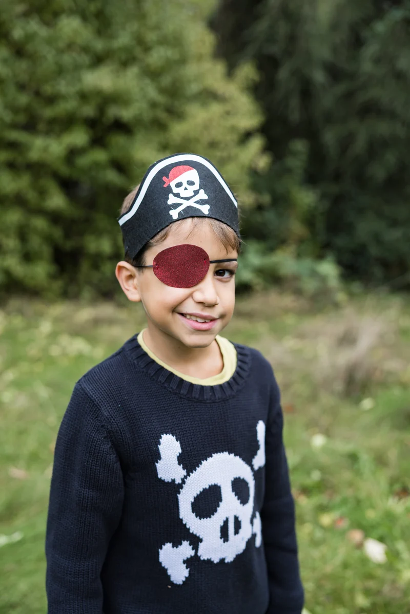 Sombrero pirata con parche · Great Pretenders 4-6 años