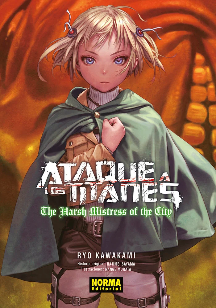 Ataque a los Titanes The Harsh Mistress Of The City Novela (ES)