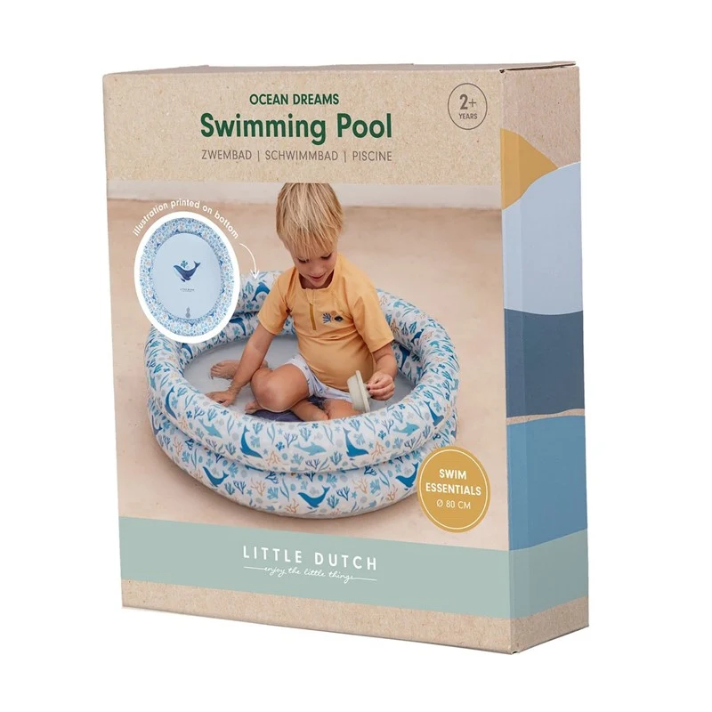 Piscina Ocean Dreams Azul 80 x 20 - Little Dutch