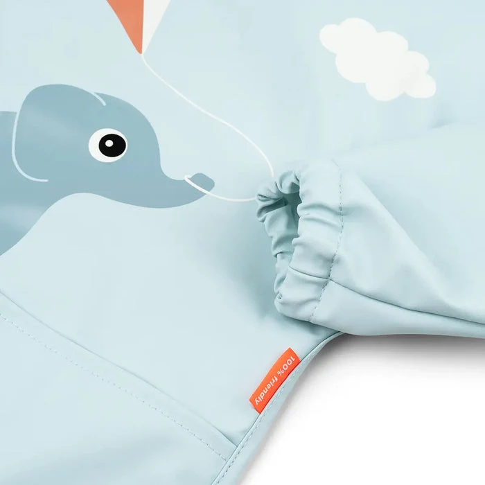 Babero con Mangas Playground Blue · Done by Deer