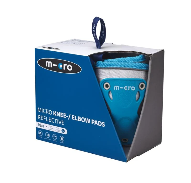 Pack Rodilleras y coderas Azules · Micro