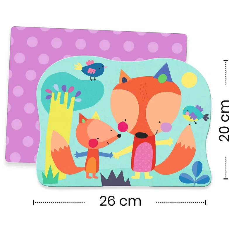 Colorear Mágico con agua Escondido en el bosque · DJECO
