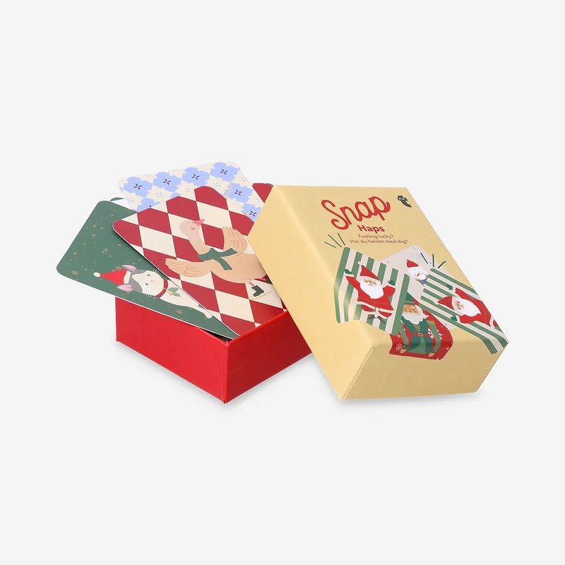 Christmas snap card game