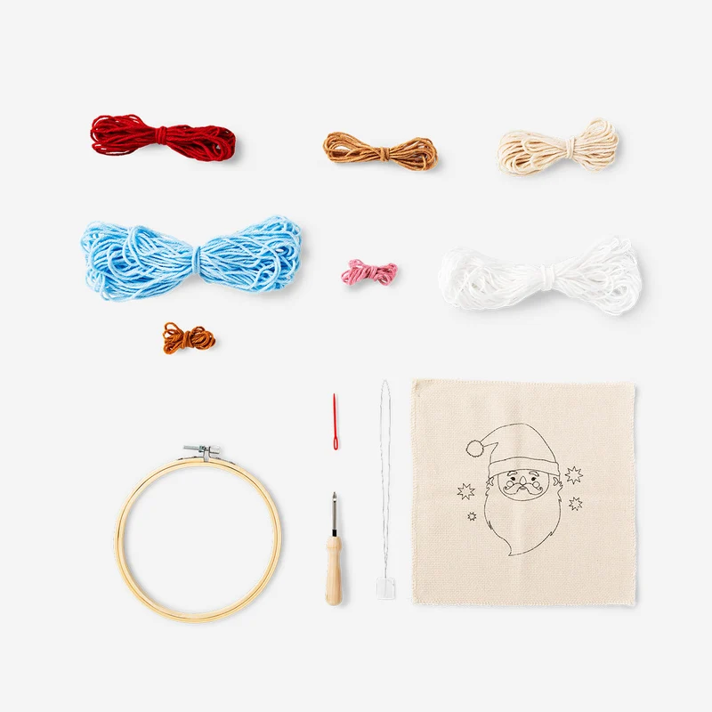 Punch needle set - Santa