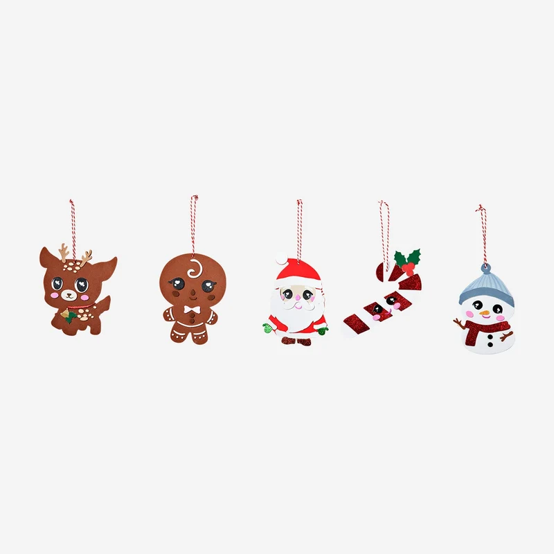 DIY Christmas foam figures - 4 pcs