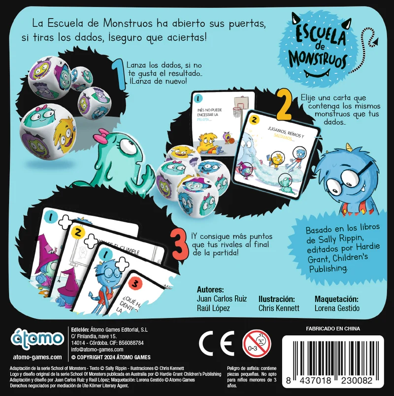 Escuela de monstruos · Átomo