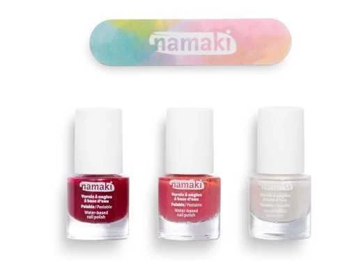 Set 3 Pintauñas al agua Fruity Sorbet · Namaki