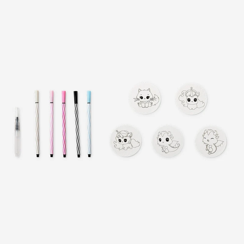 DIY 3D decor figures