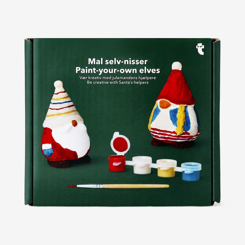 DIY ceramic elves - 2 pcs