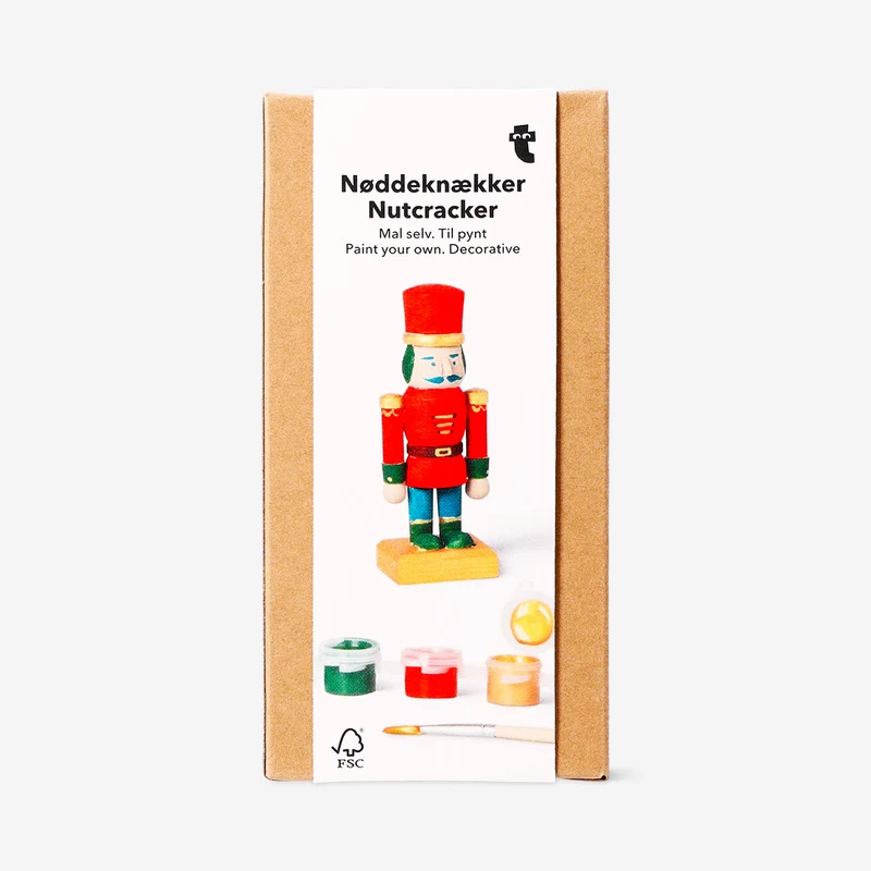 DIY wooden nutcracker