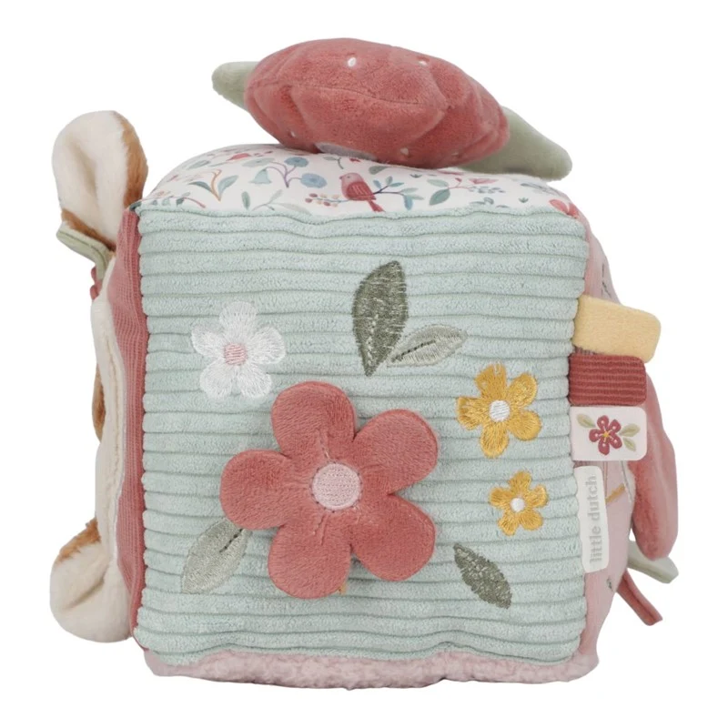 Cubo Blandito de Actividades Fairy Garden · Little Dutch