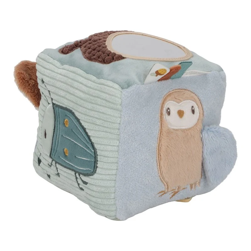 Cubo Blandito de Actividades Forest Friends · Little Dutch