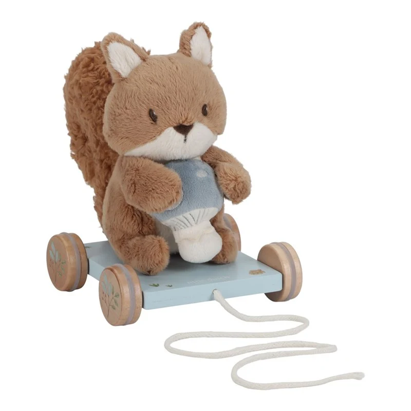 Arrastre Ardilla Peluche · Little Dutch