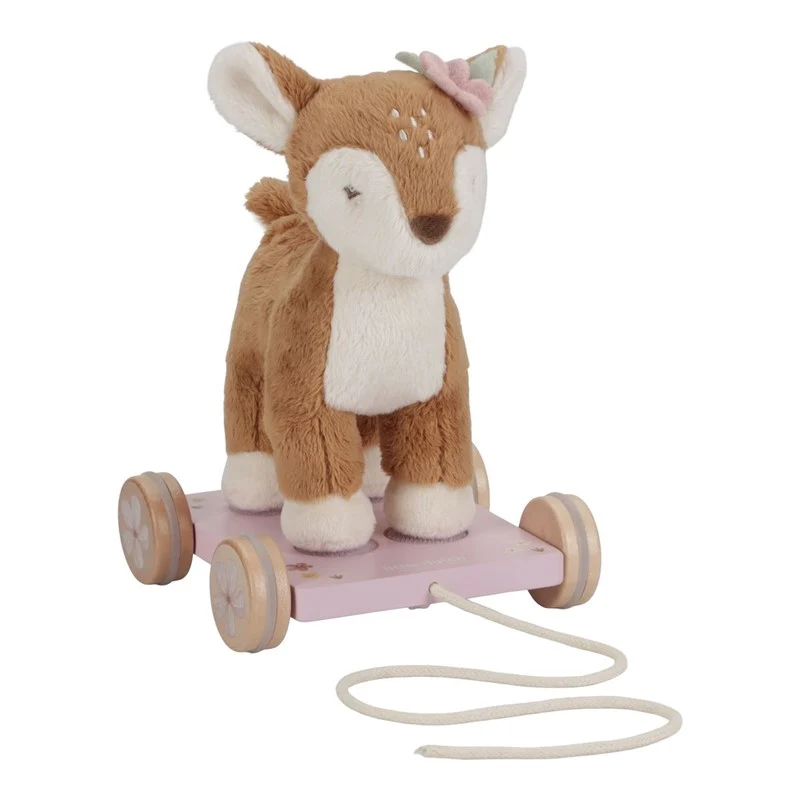 Arrastre Ciervo Peluche · Little Dutch