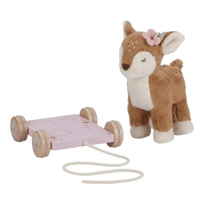 Arrastre Ciervo Peluche · Little Dutch