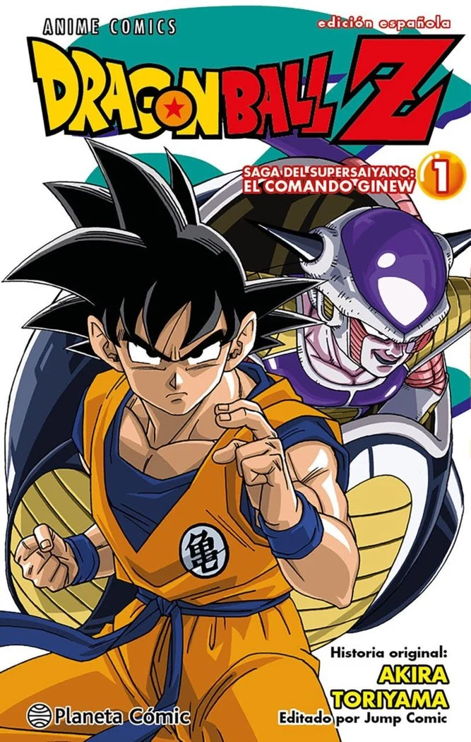 Dragon Ball Z Anime Comics Saga del Comando Ginew N 0106 (ES)