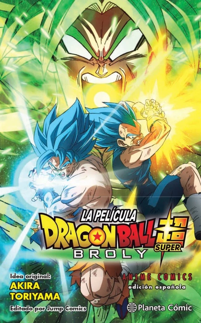 Dragon Ball Super Broly Anime Comic (ES)