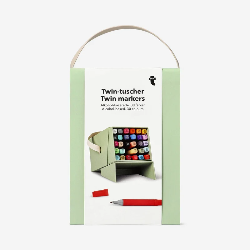Twin markers in box - 30 pcs