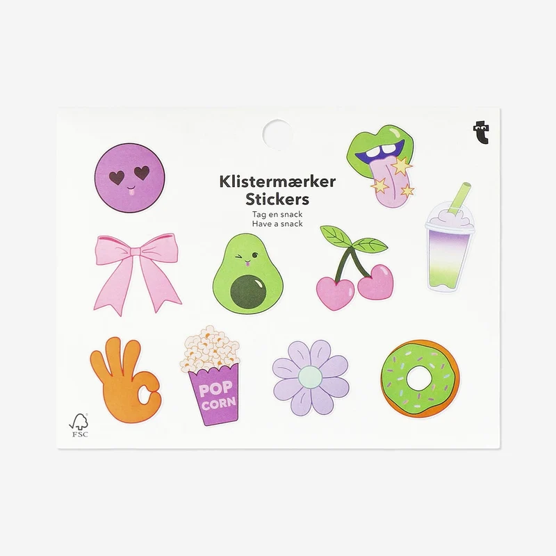 Big stickers - 6 pcs