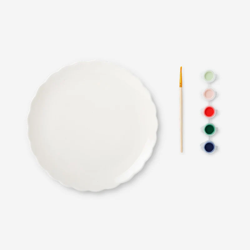 DIY decorative plate - 22 cm