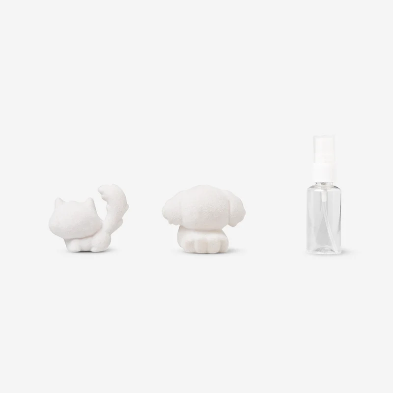 Colour-and-clean plush toys - 2 pcs