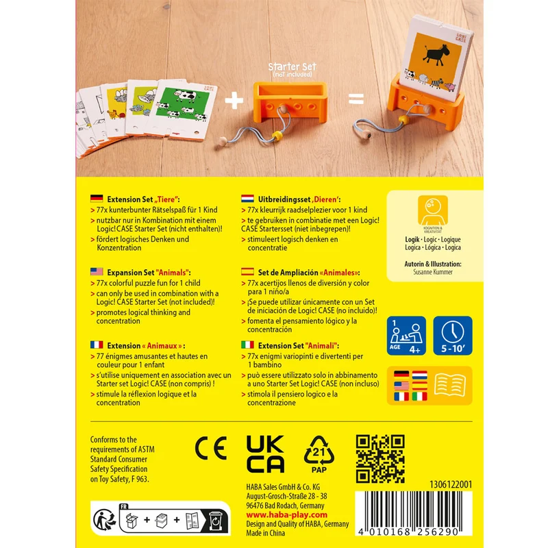 Logic Case Extension Set 4 años · HABA