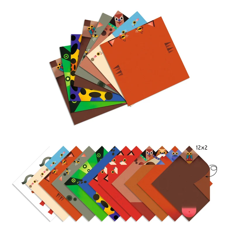 Papiroflexia Origami Animales Saltarines · DJECO