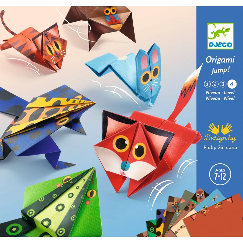 Papiroflexia Origami Animales Saltarines · DJECO